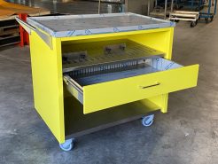 RVS kar trolley ladenkar